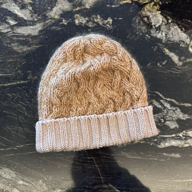 Bonnet en laine Chloé beige