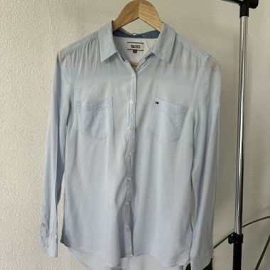 Camicia azzurro chiaro Tommy Hilfiger, S