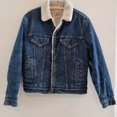 Vintage Levis Jeansjacke "made in USA" gefüttert