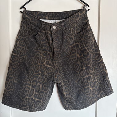 Leoparden Caprihose