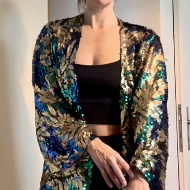 Glitter Kimono