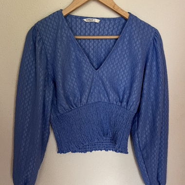 blouse blue