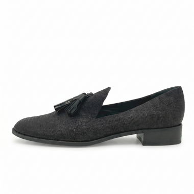 Stuart Weitzman Lindi Tassel Loafer EU 42 Nero
