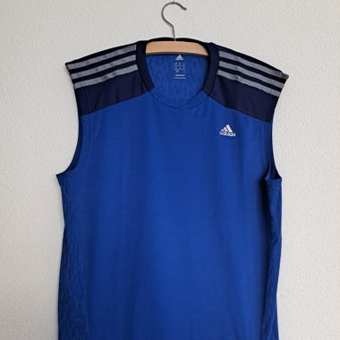 Adidas Sport-Tanktop blau