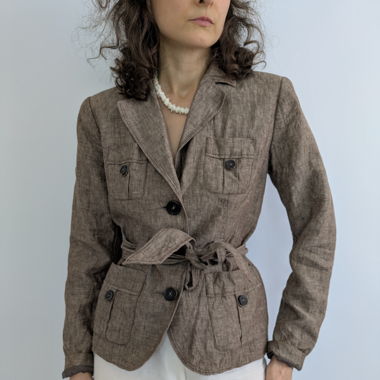 Veste en lin de C&A taille 36 100% lin