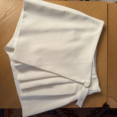 White Culotte Skirt