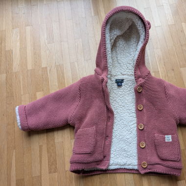 Pinkes Baby Winter jackli 