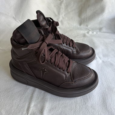 Rick Owens x Converse TURBOWPN High-Top Sneakers