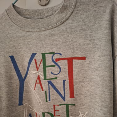 Vintage YSL Sweater Unisex Gr. M/L