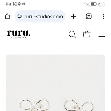 Ohrstecker Ruru Studios mit Perlen