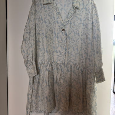 Robe en soie Sandro