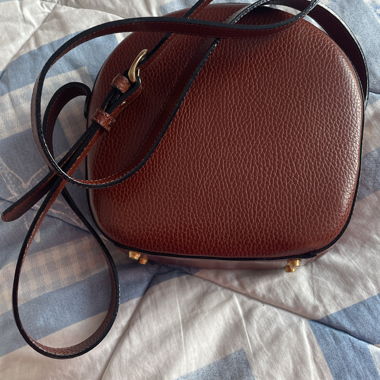 Bally Bordeaux Crossbody Bag