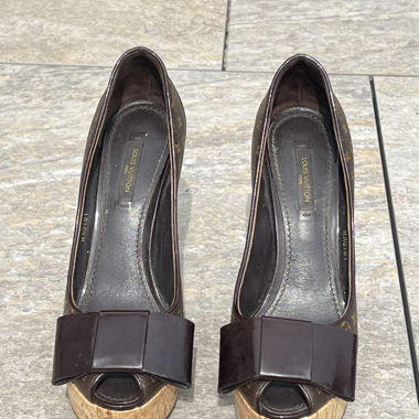Tacchi alti con Monogramma Louis Vuitton