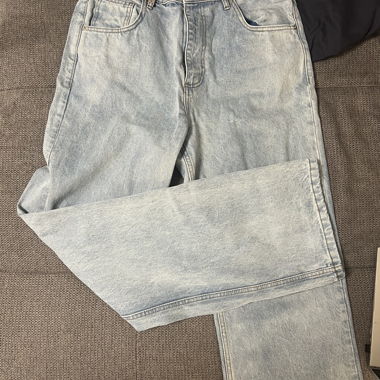 Jeans baggy azzurro chiaro