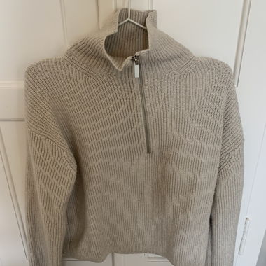 H&M Strickpullover mit Zipper