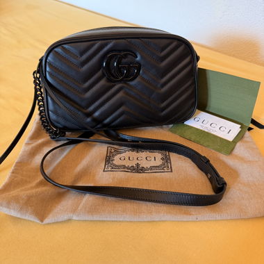 Sac bandoulière Gucci Marmont en cuir