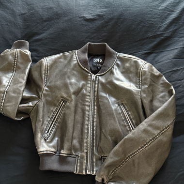 Vegan Leather Jacket