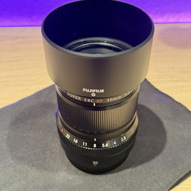 Fujifilm Fuji-non XF 30mm f/2.8 R LM WR
