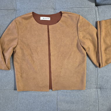 Brown Long-Sleeve Shirt