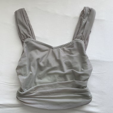 non-seethrough mesh top
