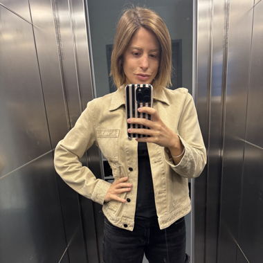 Cos beige denim jacket