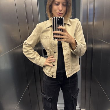 Cos beige denim jacket