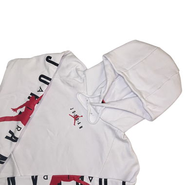 Air Jordan Pullover – Weiss/Rot