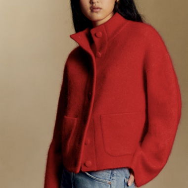 THAIS red Sézane jacket