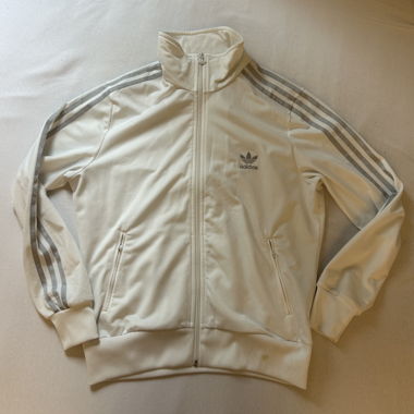 giacca adidas vintage argento