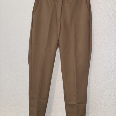 Camel Colour Tailored Trousers