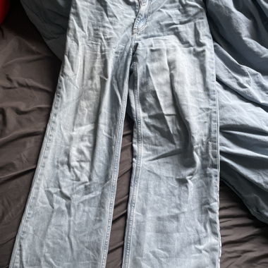 jeans baggy azzurro chiaro