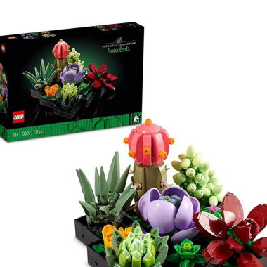LEGO Succulents set from the Botanical Collection