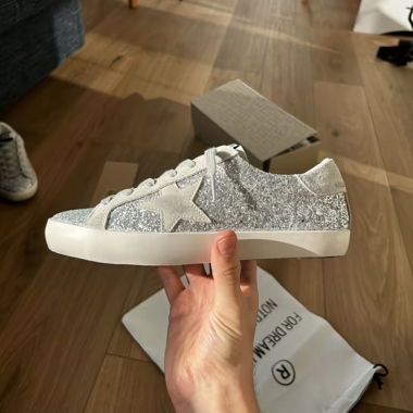 Sneakers Golden Goose argentate