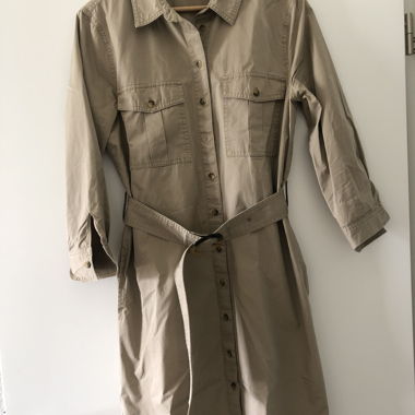 Abito camicia kaki MNG