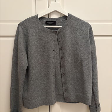 Stradivarius Grey Knit Cardigan