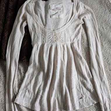Hollister Babydoll Knit Top
