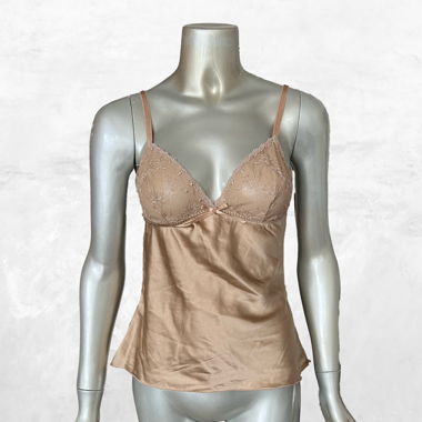 vintage beige Camitop