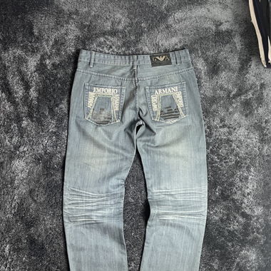 Armani Vintage Baggy Jeans