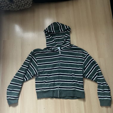 Bershka Hoodie with Stripes