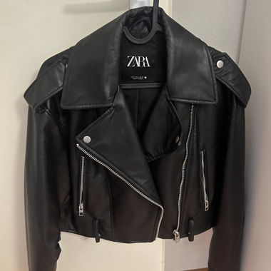 VESTE CUIR ZARA