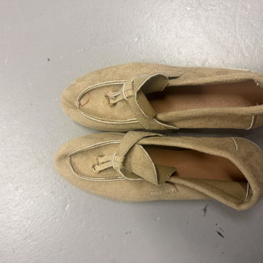 Beige Moccasins
