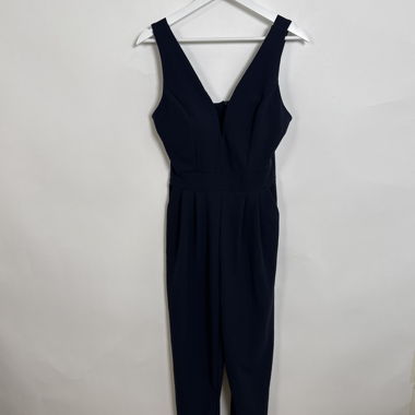 Tuta blu navy senza maniche