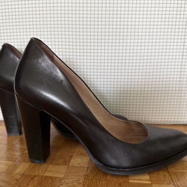 Black San Marina Heels T38