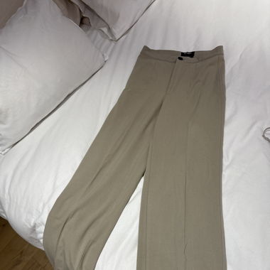 Pantalon droit bege 