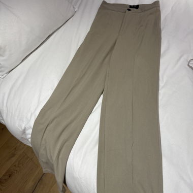 Pantalon droit bege 
