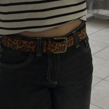 Leopard Gürtel