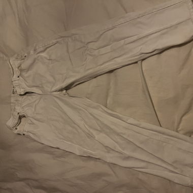 Mom-jeans blancs