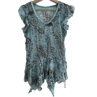 Top in tulle in stile vintage