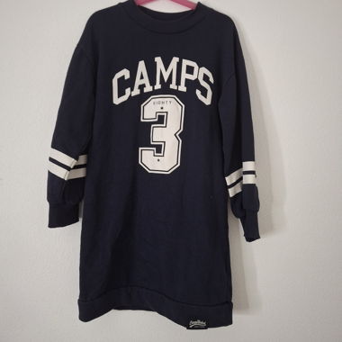 Abito felpa CAMPS UNITED blu navy, taglia 10