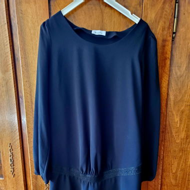 Robe de grossesse noire très élégante BalOon 